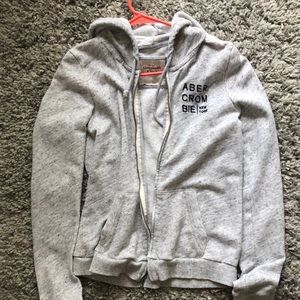 Abercrombie grey jacket